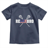 Funny Lacrosse Toddler T Shirt American Flag Relax Bro Lax Lover Joke