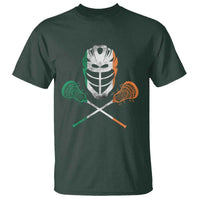 Ireland Lacrosse T Shirt Irish Flag Ireland - Wonder Print Shop