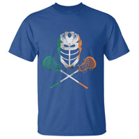 Ireland Lacrosse T Shirt Irish Flag Ireland - Wonder Print Shop
