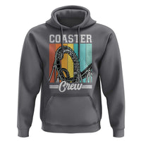 Vintage Rollercoaster Crew Hoodie Family Roller Coaster Amusement Park