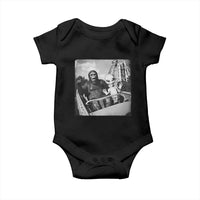 Funny Bigfoot Alien Baby Onesie Sasquatch UFO Coaster - Wonder Print Shop