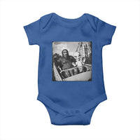 Funny Bigfoot Alien Baby Onesie Sasquatch UFO Coaster - Wonder Print Shop