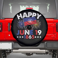 Juneteenth Flag Spare Tire Cover Black Freedom Black History June 19 1865