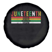 Juneteenth Spare Tire Cover Black History Culture Excellence Respect Retro Vintage