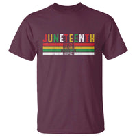 Juneteenth T Shirt Black History Culture Excellence Respect Retro Vintage