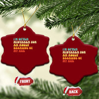 Im Often Mistaken For An Adult Because Of My Age Ceramic Ornament Sarcastic Quote Funny Saying Old Guys Birthday Gifts
