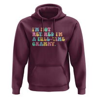Retirement Grandma Hoodie Vintage Im Not Retired Im A Fulltime Grammy