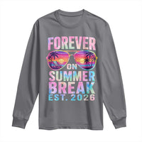 Retired Teacher Long Sleeve Shirt Forever On Summer Break Retirement 2026