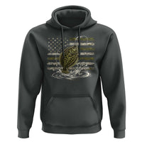 Flounder Fishing Camouflage American Flag Hoodie Patriotic Flatfish Angler Gift Saltwater Fishing Lovers
