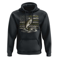 Camouflage American Flag Trout Fishing Hoodie Patriotic Saltwater Angler Gift Sea Fishing Lovers