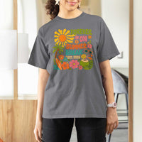 Retired Teacher Gift T Shirt For Women Forever On Summer Break Retirement 2026 Vintage Flower Graphic