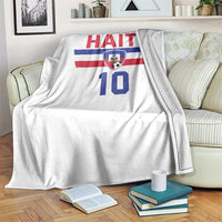 Haiti Haitian Flag Throw Blanket Proud Haitienne Cheer Country Favorite Spirit Game Caribbean Souvenir