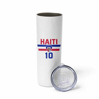 Haiti Haitian Flag Skinny Tumbler Proud Haitienne Cheer Country Favorite Spirit Game Caribbean Souvenir