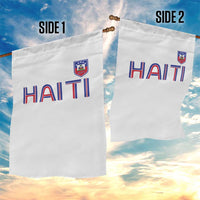 Haiti Flag Crest Garden Flag Haitian Pride National Heritage Patriotic Graphic