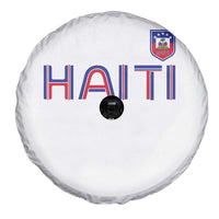 Haiti Flag Crest Spare Tire Cover Haitian Pride National Heritage Patriotic Graphic