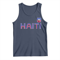 Haiti Flag Crest Tank Top Haitian Pride National Heritage Patriotic Graphic