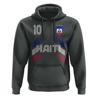 Haiti Soccer Hoodie Haitian Football Fan Pride National Team Support Graphic