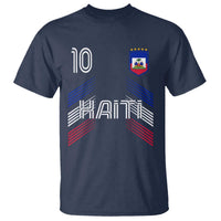 Haiti Soccer T Shirt Haitian Football Fan Pride National Team Support Graphic