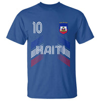 Haiti Soccer T Shirt Haitian Football Fan Pride National Team Support Graphic