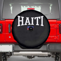 Haiti Haitian Flag Caribbean Souvenir Spare Tire Cover Vintage Varsity Sports