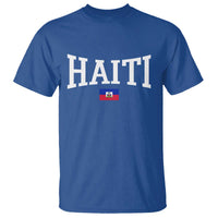 Haiti Haitian Flag Caribbean Souvenir T Shirt Vintage Varsity Sports
