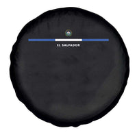El Salvador Spare Tire Cover Vintage Salvadoran Flag Independence Day - Wonder Print Shop