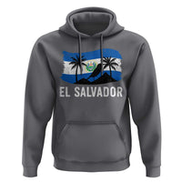 El Salvador Flag Hoodie Salvadoran Pride Torogoz Bird Palm Tree Volcano - Wonder Print Shop