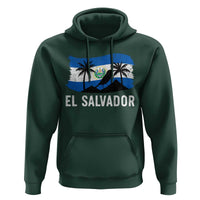 El Salvador Flag Hoodie Salvadoran Pride Torogoz Bird Palm Tree Volcano - Wonder Print Shop