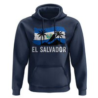 El Salvador Flag Hoodie Salvadoran Pride Torogoz Bird Palm Tree Volcano - Wonder Print Shop