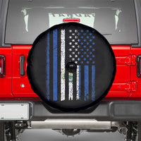 Salvadoran America Flag Spare Tire Cover El Salvador USA Patriotic - Wonder Print Shop