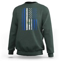 Salvadoran America Flag Sweatshirt El Salvador USA Patriotic - Wonder Print Shop