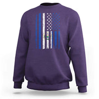 Salvadoran America Flag Sweatshirt El Salvador USA Patriotic - Wonder Print Shop