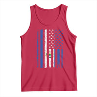 Salvadoran America Flag Tank Top El Salvador USA Patriotic - Wonder Print Shop