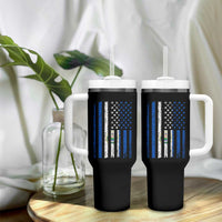 Salvadoran America Flag Tumbler With Handle El Salvador USA Patriotic - Wonder Print Shop