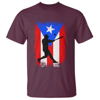 Puerto Rico Flag Baseball T Shirt Cool Distressed Jersey Gift Boricua Boys - Wonder Print Shop