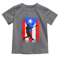 Puerto Rico Flag Baseball Toddler T Shirt Cool Distressed Jersey Gift Boricua Boys - Wonder Print Shop