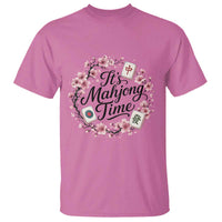 Mahjong T Shirt Floral Mah Jongg