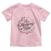 Mahjong Toddler T Shirt Floral Mah Jongg