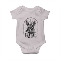 Here Am I Send Me Isaiah 6 8 Catholic Knight Templar Crusader Faith Baby Onesie