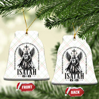 Here Am I Send Me Isaiah 6 8 Catholic Knight Templar Crusader Faith Ceramic Ornament