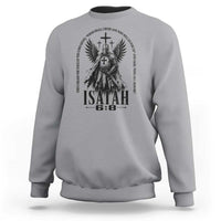 Here Am I Send Me Isaiah 6 8 Catholic Knight Templar Crusader Faith Sweatshirt
