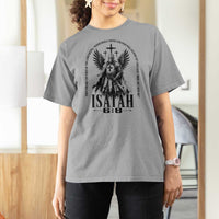 Here Am I Send Me Isaiah 6 8 Catholic Knight Templar Crusader Faith T Shirt For Women