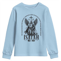Here Am I Send Me Isaiah 6 8 Catholic Knight Templar Crusader Faith Youth Sweatshirt