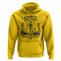 Funny Siren Head Hoodie I Wonder If Siren Head Thinks About Me Too Weirdcore Cryptid Lovers