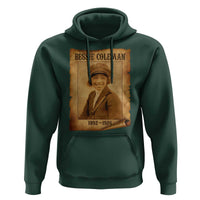 Bessie Coleman First African American Female Pilot Hoodie Black History - Wonder Print Shop