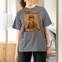 Bessie Coleman First African American Female Pilot T Shirt For Women Black History - Wonder Print Shop