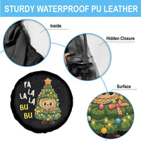 Funny Christmas Spare Tire Cover Fa La La La Bu Bu Xmas Song Kawaii Bubu - Wonder Print Shop