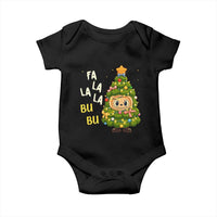 Funny Christmas Baby Onesie Fa La La La Bu Bu Xmas Song Kawaii Bubu - Wonder Print Shop