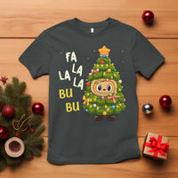 Funny Christmas T Shirt Fa La La La Bu Bu Xmas Song Kawaii Bubu - Wonder Print Shop