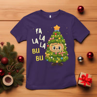 Funny Christmas T Shirt Fa La La La Bu Bu Xmas Song Kawaii Bubu - Wonder Print Shop